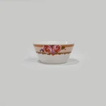 Floral Striped Serving Bowl