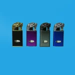 Double Flame Dragon Lighter Silver - Image 4