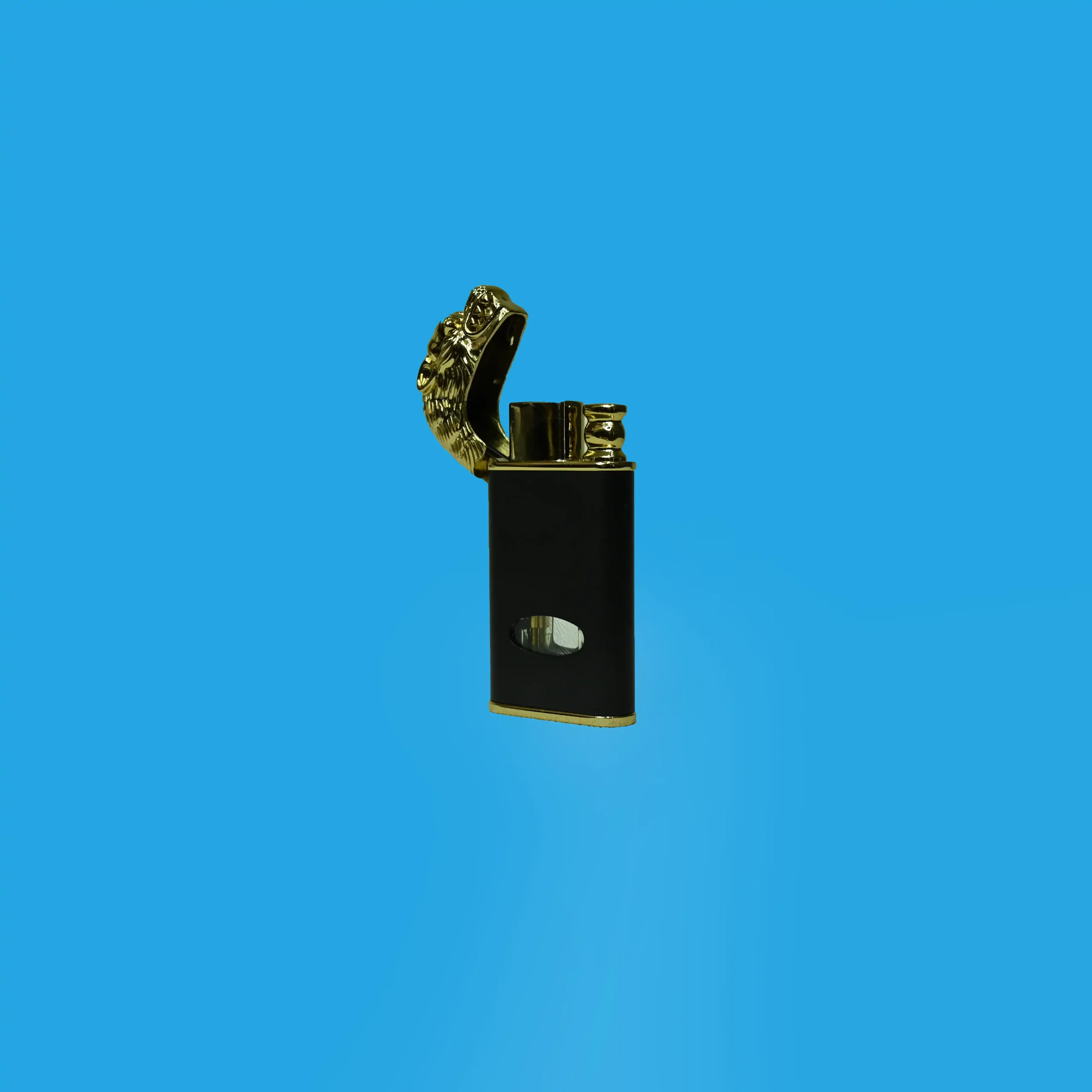 LionFlame Lighter3 Flame Dragon Lighter Black - Image 1