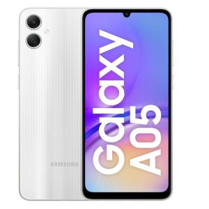 Samsung Galaxy A05 Silver ( 6GB, 128GB Storage) | 50 MP Main Camera | Upto 12GB RAM with RAM Plus