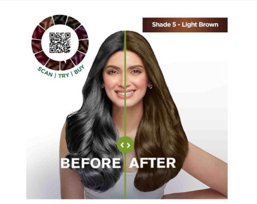 Garnier Color Naturals Crème hair color, Shade 5 Light Brown, 70ml + 60g - Image 6