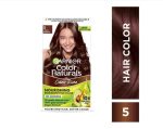 Garnier Color Naturals Crème hair color, Shade 5 Light Brown, 70ml + 60g - Image 2