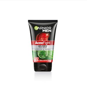 Garnier Men, Anti-Pimple Face Wash, Repairs Skin & Balances Oils, AcnoFight, 100 g