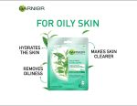 Garnier Skin Naturals, Green Tea, Face Serum Sheet Mask - Image 2