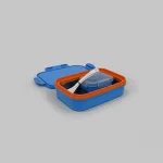 Signoraware Rock DJ- Compact Lunch Box With Bag T Blue - Image 2