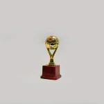 Golden Soccer Excellence Trophy - Image 3