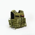 Tactical Utility Vest, Outdoor Adventure Vest - Army Green - Image 2
