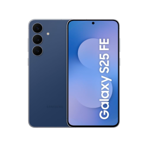 Samsung Galaxy S25 FE 5G Smartphone with Galaxy AI (Navy, 8GB RAM, 512GB Storage), 12MP Front Camera, ProVisual Engine, Long Battery Life