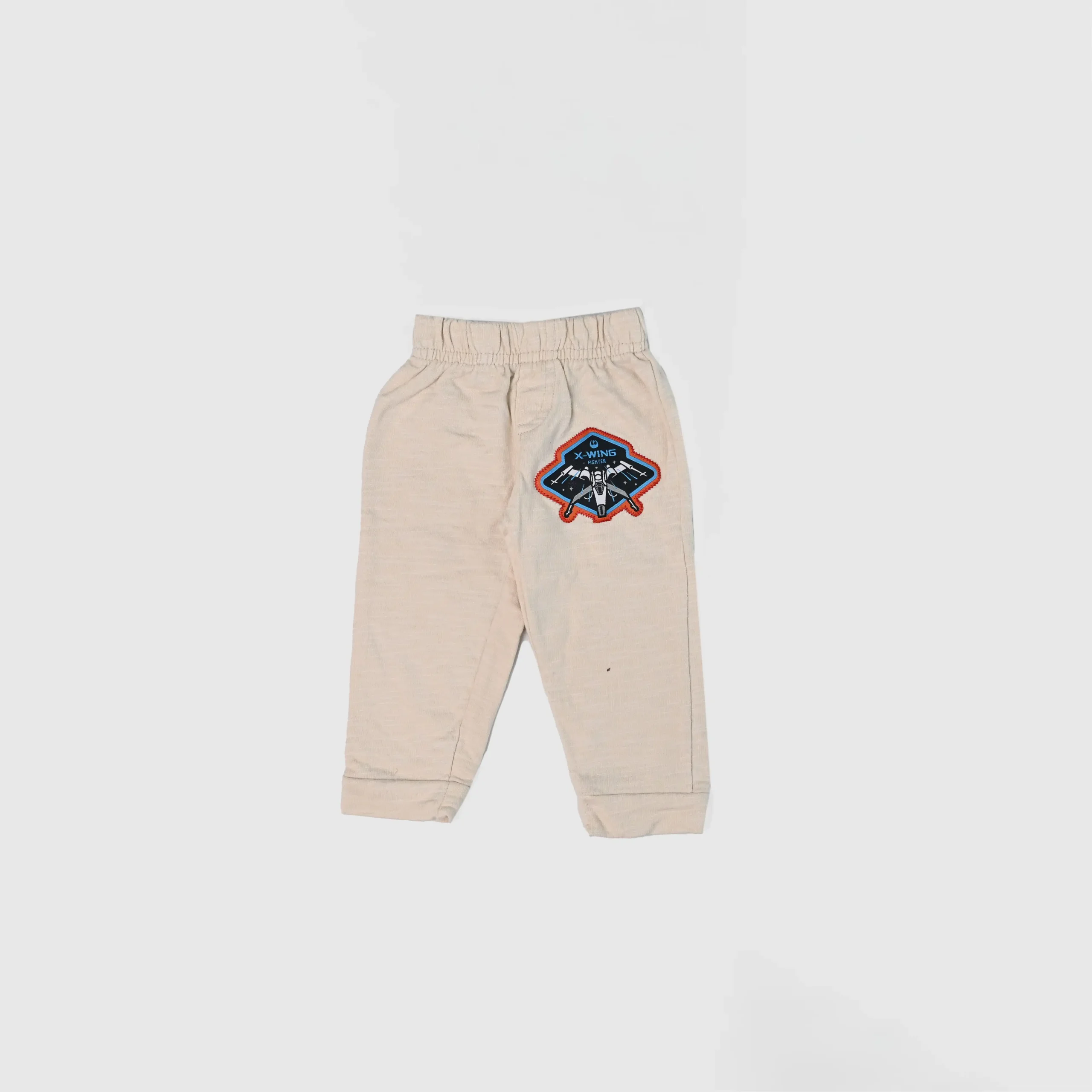 BEIGE PANT1 Track Pants for boys 6 to 9 months - Image 1