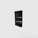 3-Tier Plastic Corner Storage Rack & Organizer | Height 16 inch - Image 2