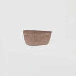 Rishia Leaf-Pattern Multi-Purpose Storage Basket – soft beige-brown shade - Image 2