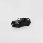Land-Rover Range Rover matte black 1:33-42 RMZ City licensed pull back car scale model - Image 3