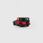 Mahindra Thar Die Cast Metal Toy for Kids|Pull Back Action| Miniature Scaled Models Toy Car (REd) - Image 3
