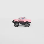 Mini Die-Cast Toy Trucks (Pink) - Image 4