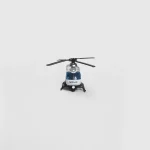 Die-Cast Metal Helicopter Toy Set, Emergency Services Collection, Police, Medical, Rescue and Taxi Models - Image 2