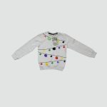 FestiGlow Kids’ Pom-Pom Light Sweatshirt