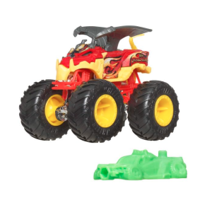 Hot Wheels Dragorizer Monster Trucks Diecast Truck with Crushable