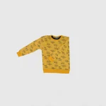 Yellow graphic sweatshirt for boys - Image 2