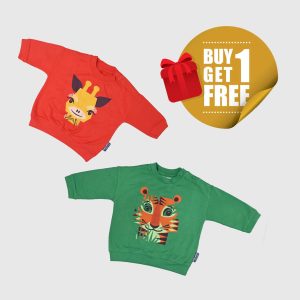 Sweatshirt for Boys & Girls || BUY1 GET1 FREE