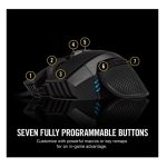 Corsair Ironclaw RGB Optical FPS/MOBA Gaming Mouse - 18000 DPI Optical Sensor - Black - Image 6