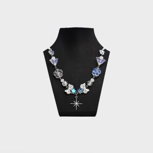 Celestial Butterfly Starlight Charm Necklace