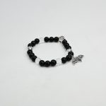 Friendship and Couples Bracelet with Stainless Steel Charm - Image 3