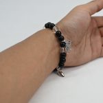 Friendship and Couples Bracelet with Stainless Steel Charm - Image 5