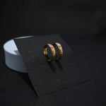 Anti-Tarnish Swirl Hoop Earrings - Image 5