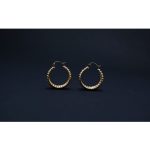 Anti-Tarnish Hoop Earrings - Image 2