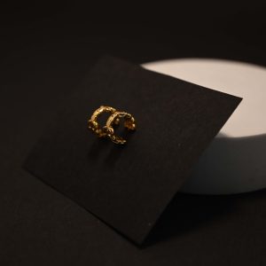 Chainelle Luxe Gold-Finish Mini Hoop Earrings