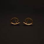 Classic Timeless Glow Gold-Finish Hoop Earrings - Image 4