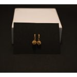 Elegant Gold Drop Earrings - Image 3