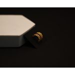 Golden Whisper Hoops Earring - Image 2