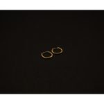 Twist Aura Gold Hoops Earring - Image 4