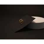 Twist Aura Gold Hoops Earring