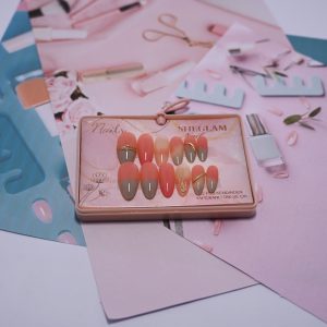 Sunset Blush Sheglam Press-On Nails Set