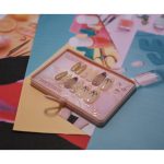 French Press-on Nails with Ribbon