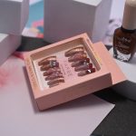 Rhinestones Press-On Nails Set, 12 Pieces - Image 2