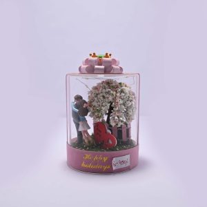 Forever Under the Blossom” LED Love Dome