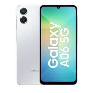 Samsung Galaxy A06 5G (Gray, 4GB RAM, 128GB Storage) | 50MP Dual Camera | 4 Gen OS Upgrades | IP54 Rating | Voice Focus