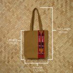 Mizo Handicrafted Ethnic Tote Bag (Puanchei bel) - Image 6