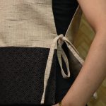 Mizo Traditional Beige Noir Artisan Top - Image 4