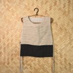 Mizo Traditional Beige Noir Artisan Top - Image 5