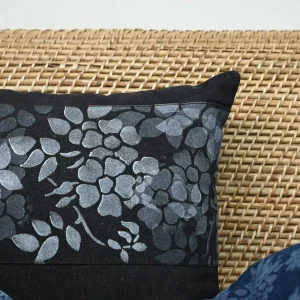 Handmade Exclusive Hand-Painted Floral Cushion