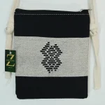 Mizo Sling Bag (Black and White) - Image 5