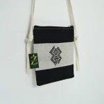 Mizo Sling Bag (Black and White) - Image 4