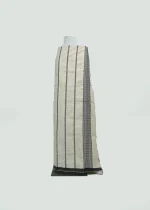 Kawkpuizikzial Puan - Traditional Mizo Wrap Skirt ( Pure Cotton, Machine-Woven)