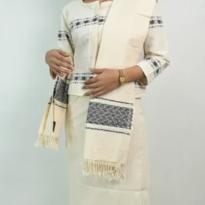 Kawkpuizikzial Cotton Stole