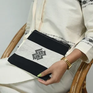 Mizo Sling Bag (Black and White)