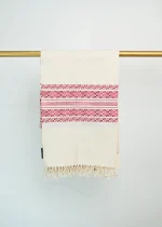 Cotton Lenbuang Stole (Pink) - Image 2